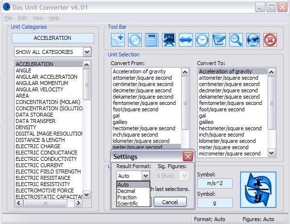 Das Unit Converter - Screenshot #2