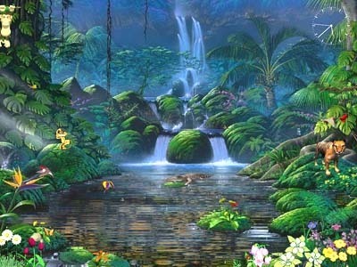 Fascinating Waterfalls Screensaver - Screenshot #4