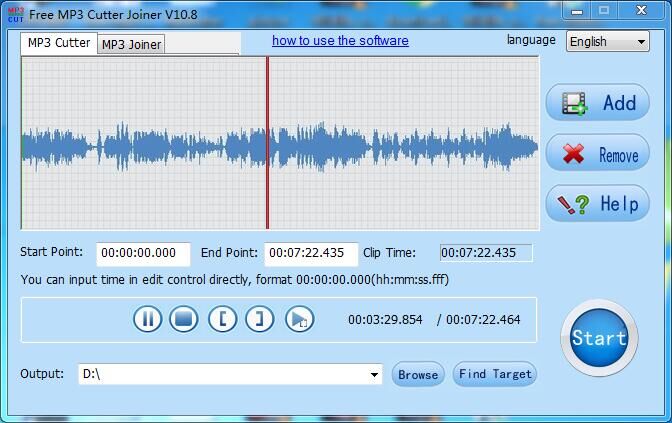 Free MP3 Cutter Joiner - Screenshot #8