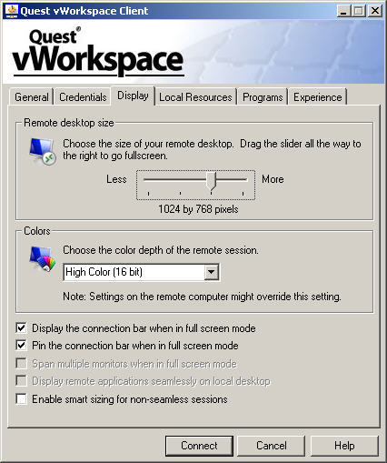 vWorkspace Web Client - Screenshot #2