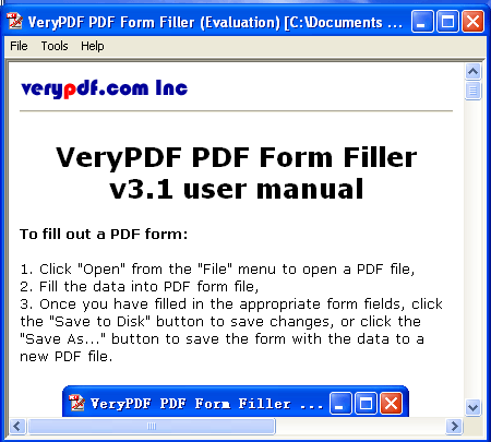 open source pdf form filler