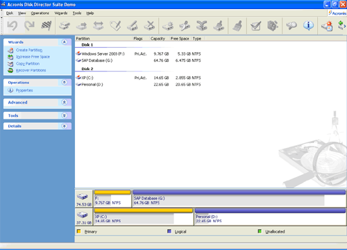 Acronis Disk Director Suite - Screenshot #7