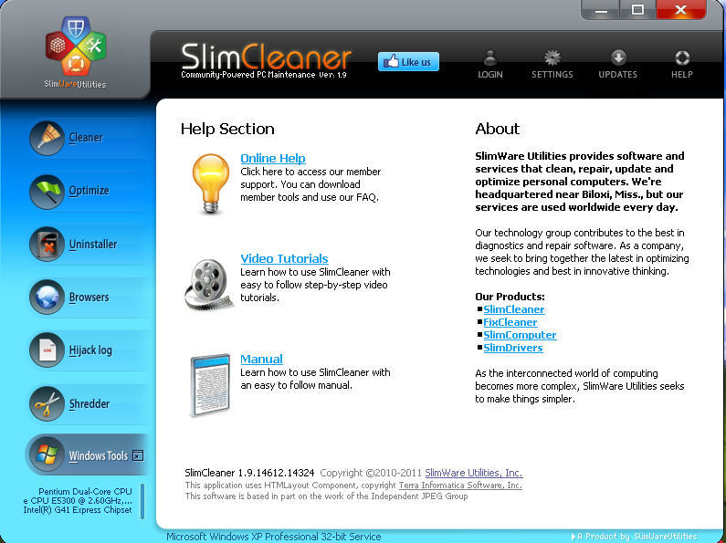 slim cleaner