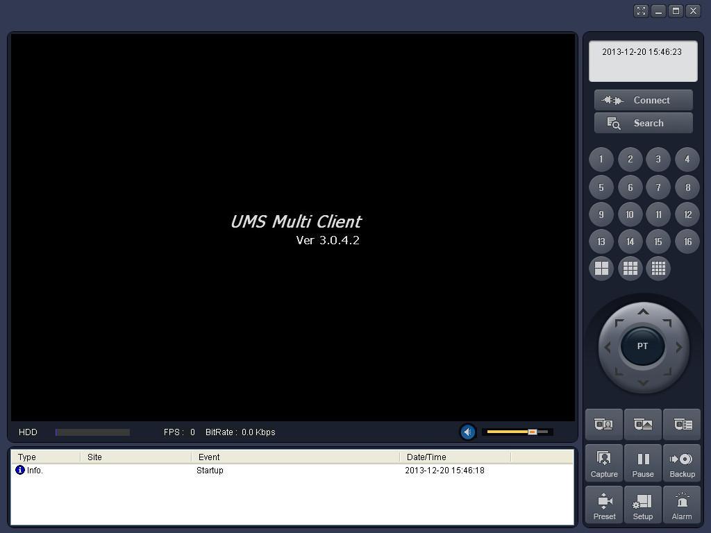 UMS Multi Client - Screenshot #1