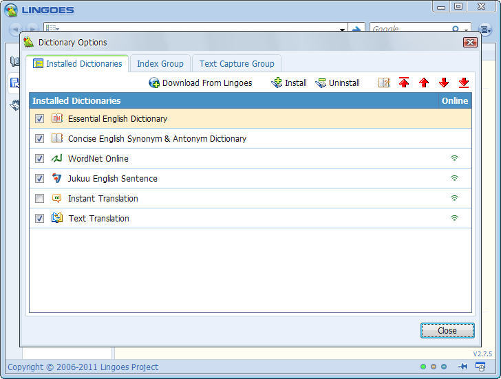 Lingoes - Screenshot #8
