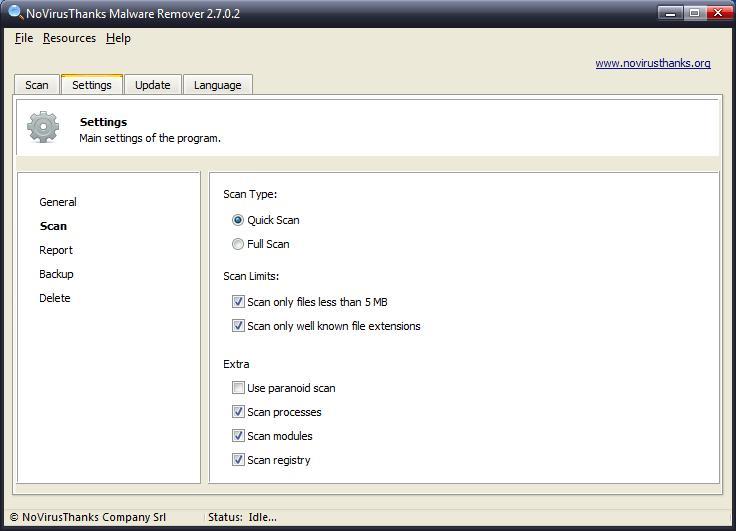NoVirusThanks Malware Remover - Screenshot #2