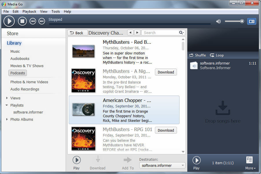 Media Go download for free SoftDeluxe