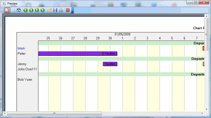 vacation scheduler software