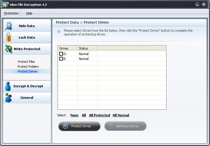 idoo File Encryption - Screenshot #4