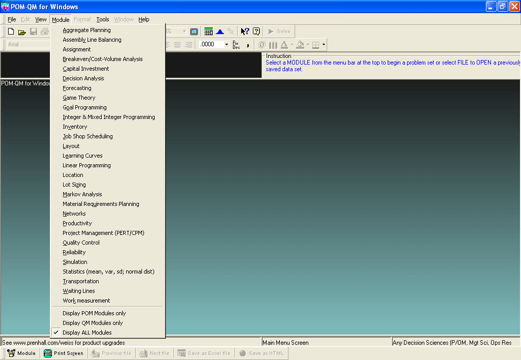 pom qm for windows version 5
