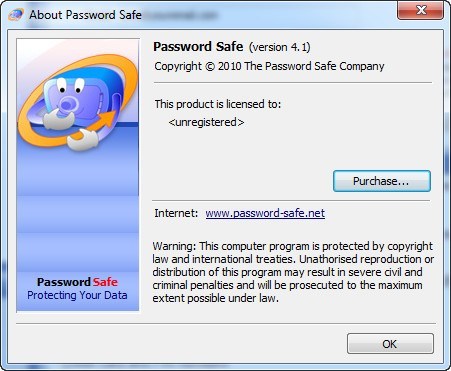 Password Safe - Screenshot #2