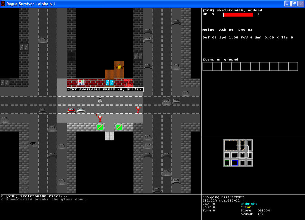 Rogue Survivor - Screenshot #1