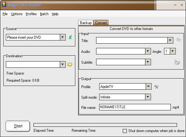 Magic DVD Ripper - Screenshot #25