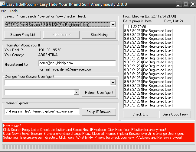 EasyHideIP.com Easy Hide Your IP and Surf Anonymously - Screenshot #4