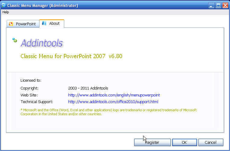 Classic Menu for PowerPoint 2007 download for free - SoftDeluxe