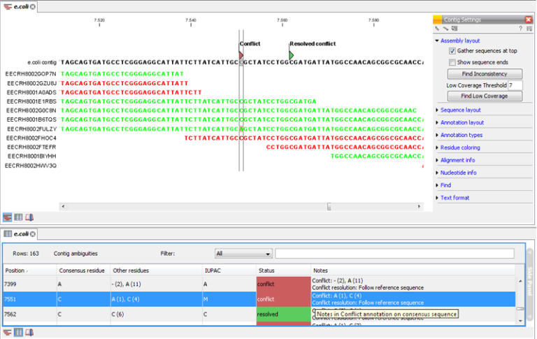 clc genomics workbench screenshot