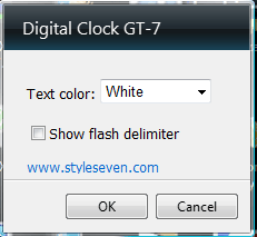 Digital Clock GT-7 - Screenshot #7