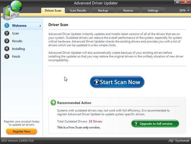 Что такое advanced driver updater