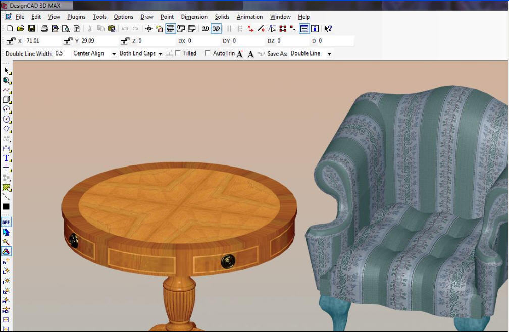 DesignCAD 3D MAX - Screenshot #5