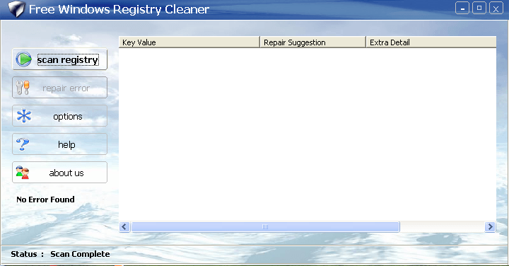 free windows registry repair windows 10