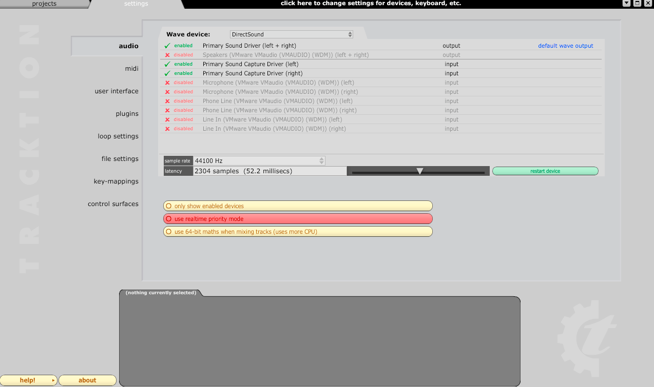 Tracktion - Screenshot #5