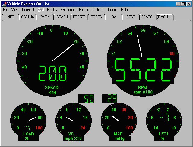 OBD II Scan Tool - Screenshot #1