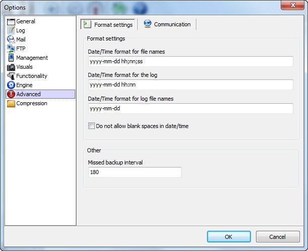 Cobian Backup - Screenshot #2