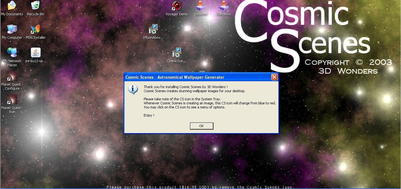 Cosmic Scenes - Screenshot #3