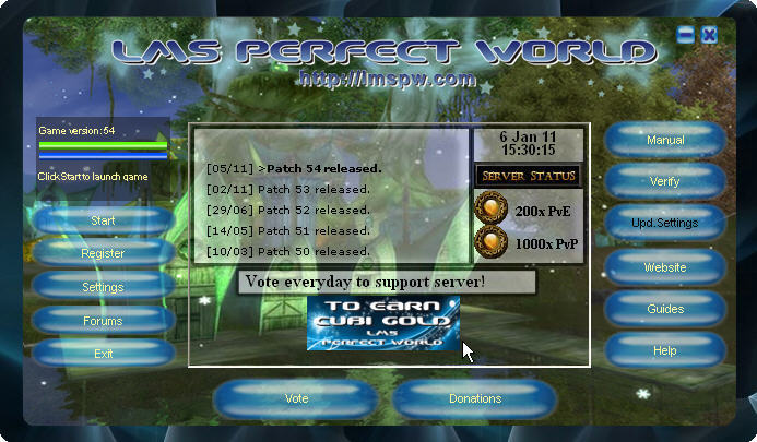 LMS Perfect World - Screenshot #3