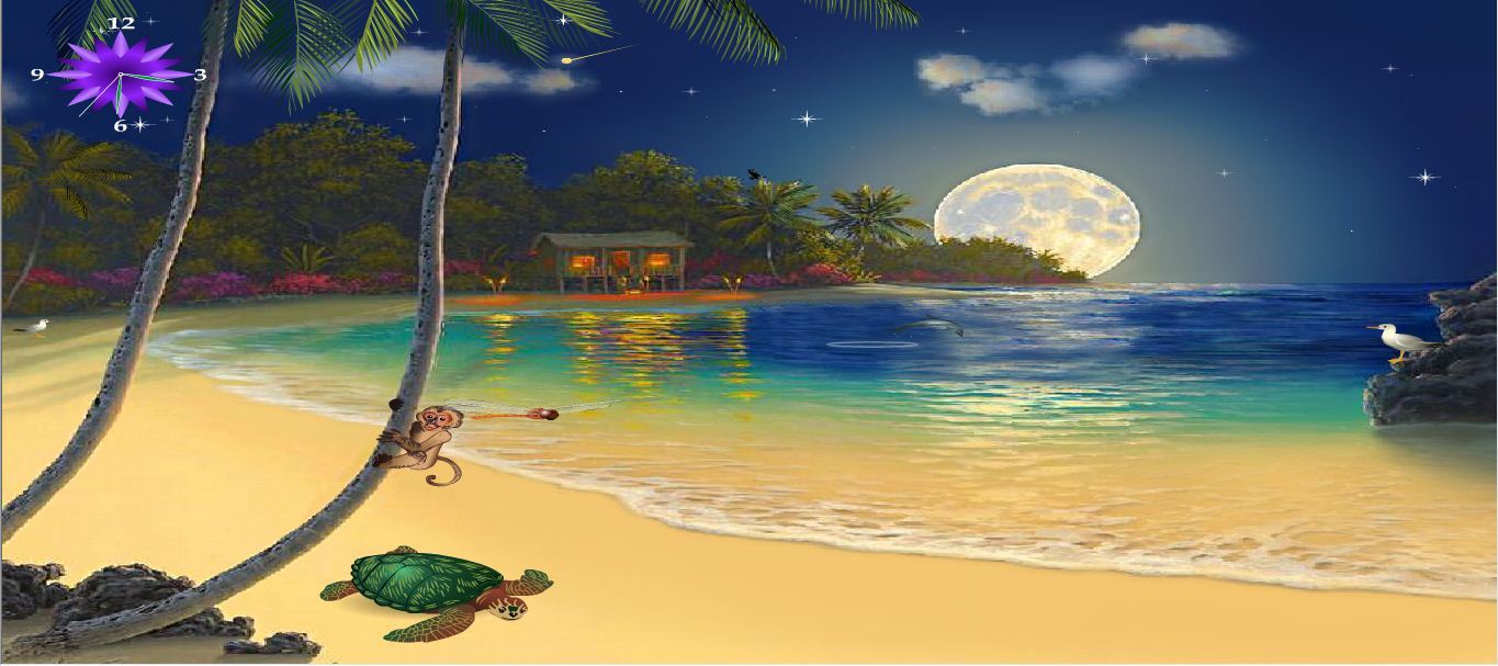 Lunar Solitude Screensaver - Screenshot #4