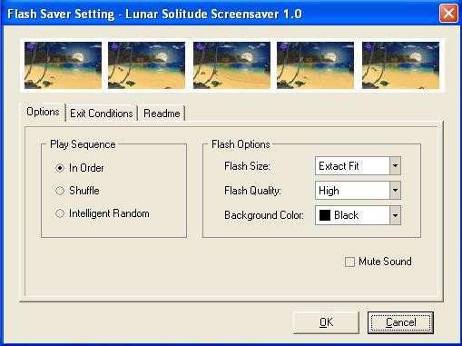 Lunar Solitude Screensaver - Screenshot #3