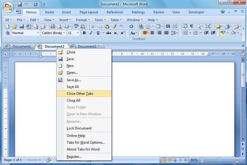 Произошла ошибка с надстройкой office tab tabs for word 2013