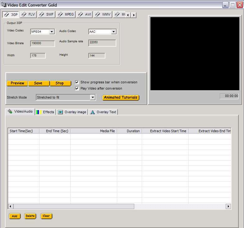 Video Edit Converter Gold - Screenshot #3