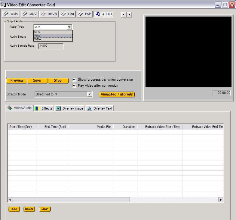 Video Edit Converter Gold - Screenshot #1