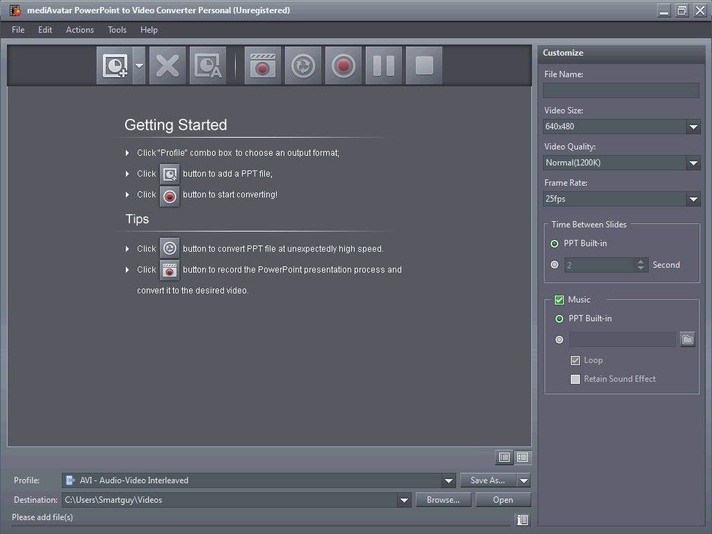 mediAvatar PowerPoint to Video Converter Personal - Screenshot #9