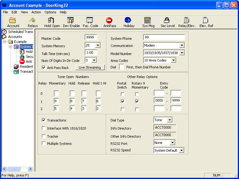 DoorKing Account Manager download for free SoftDeluxe