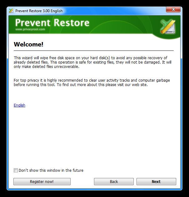 Prevent Restore Professional 2023.15 free instal
