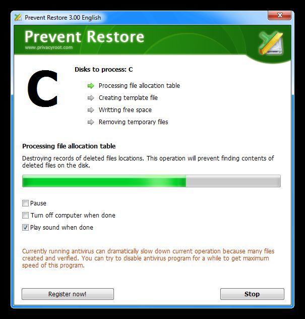 Prevent Restore Professional 2023.15 free downloads
