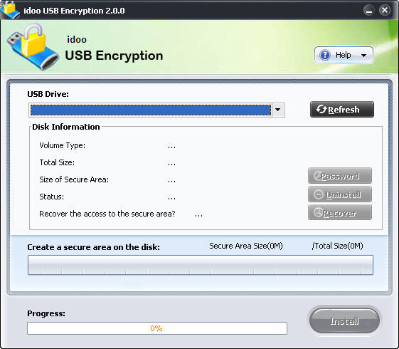 idoo USB Encryption - Screenshot #4