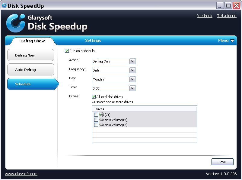 Disk SpeedUp - Screenshot #7