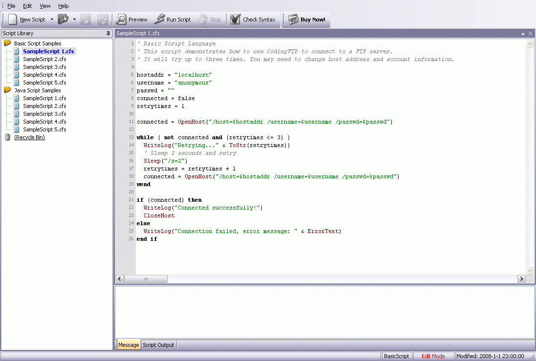 CodingFTP - Screenshot #3