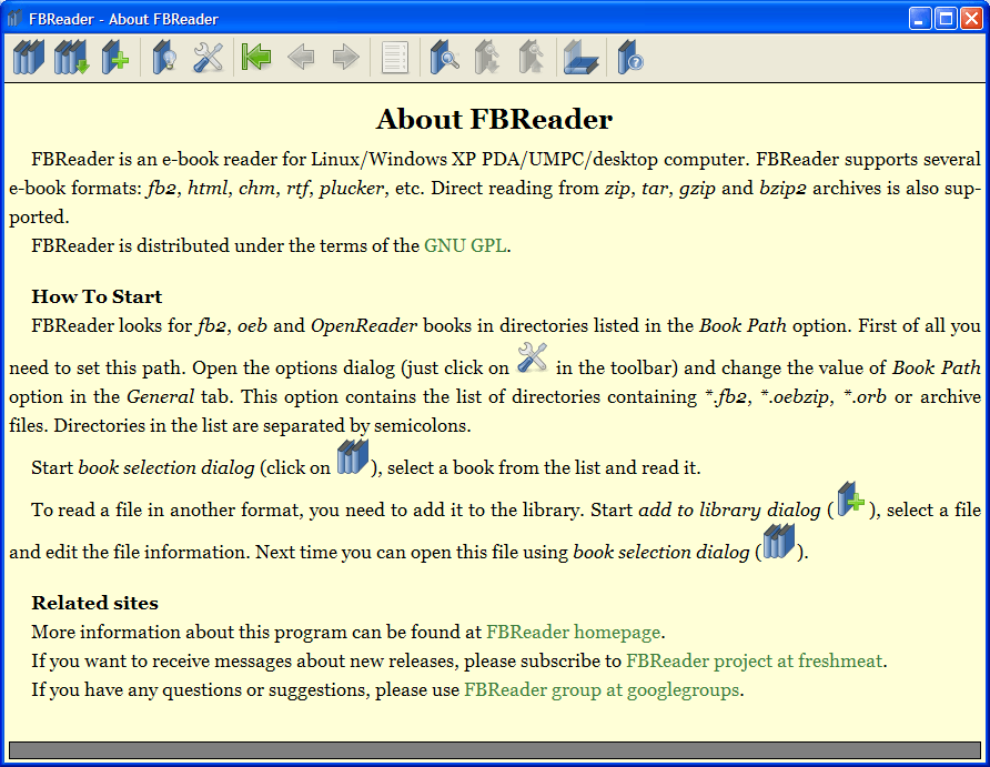 Fbreader for windows что это за программа