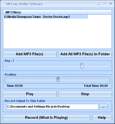mp3 key changer download mp3 key changer download