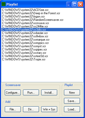 Screensaver Player - Screenshot #3