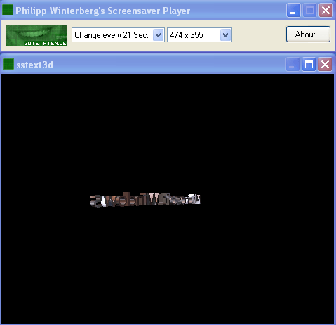 Screensaver Player - Screenshot #2