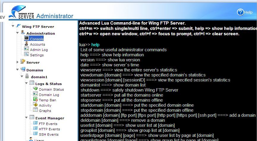 Wing FTP Server Corporate 7.2.8 for windows download free