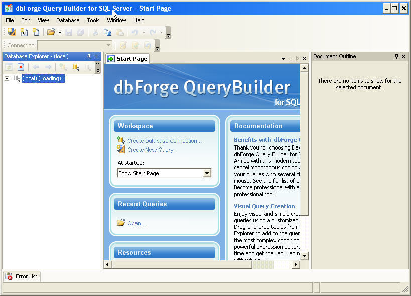 Devart dbForge Query Builder for SQL Server latest version - Get best ...