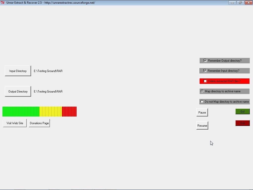 Unrar Extract and Recover - Screenshot #5
