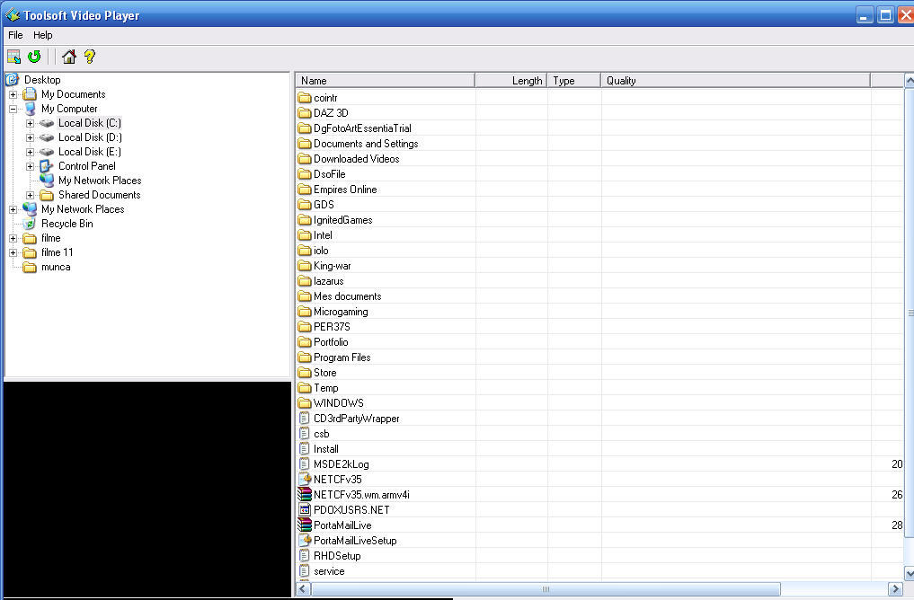 Softe Video Player - Screenshot #1