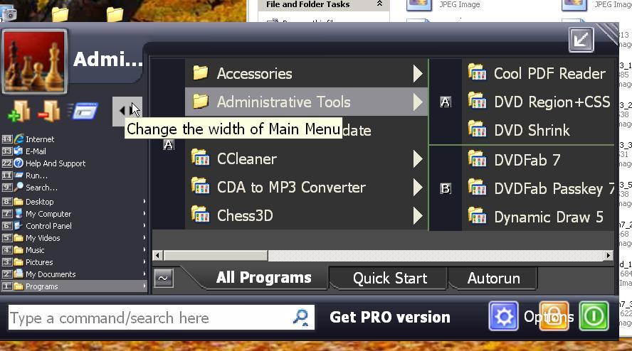 Start Menu 7 - Screenshot #1